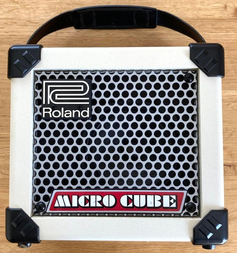Used roland micro cube - used, white